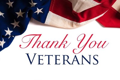 Thank you veterans